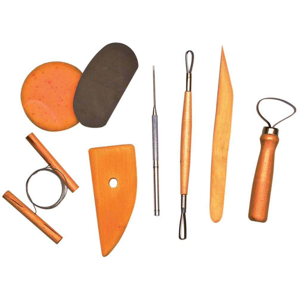 15x Pro Pottery Clay Sculpting Tools Polymer Clay Tools Ball