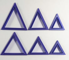 Load image into Gallery viewer, Polymer Clay Triangle Cutter Set
